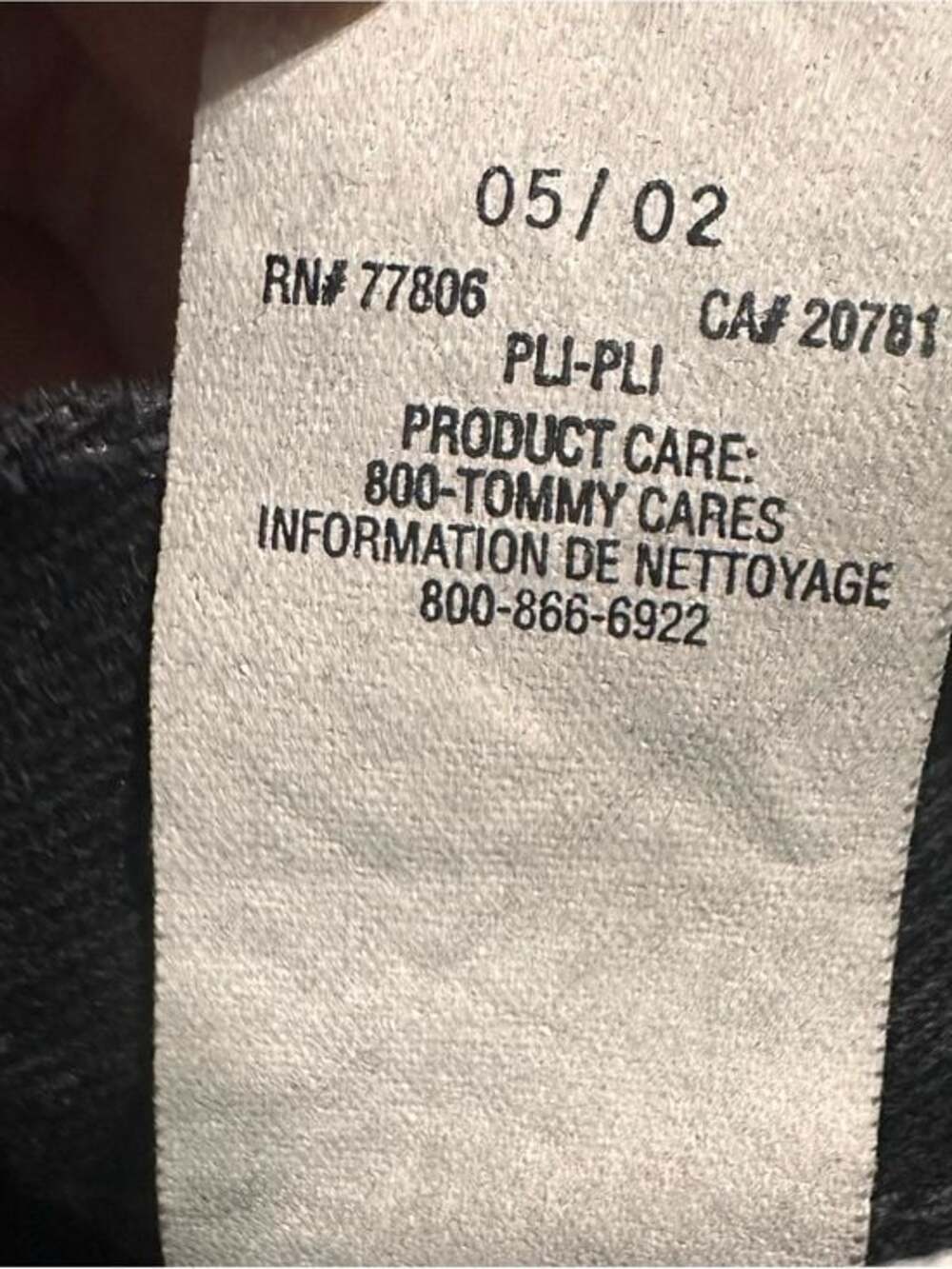 Tommy Hilfiger Men’s Black Relaxed Carpenter Jeans - Picture 7 of 7